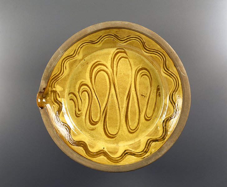 Michael Cardew, Large Dish, stoneware, galena glaze