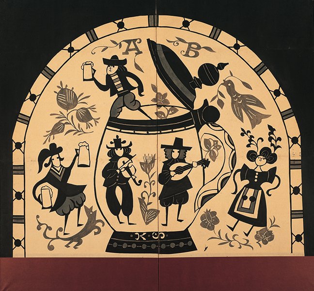 Keisuke Serizawa, People Toasting Beer in Medieval Europe