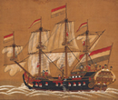 《泥絵 南蛮船》
江戸時代 19世紀