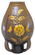 《スペイン 黄釉花文把手付壺》
20世紀